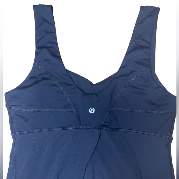 Lululemon Women's Power Technique Athletic Tank Size 8 Black  🍋🖤 - Picture 2 of 4